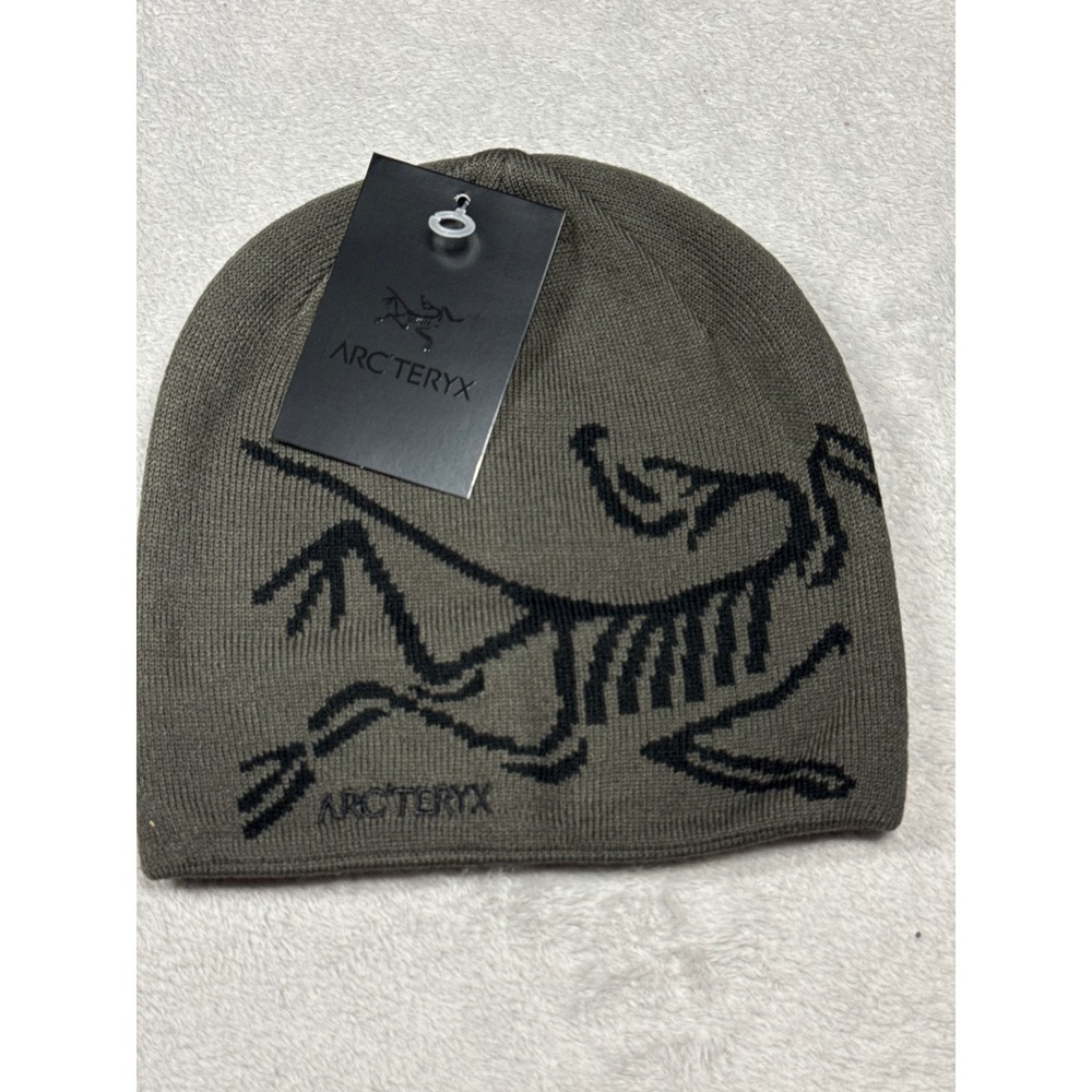 Arc'teryx Fernie Toque Unisex One Size Olive Green Bird Logo Beanie 28132